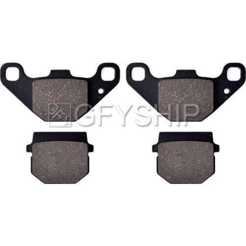 For CAN-AM(ATV) DS 90 X (2x4/4T) 2008 2009 2010 2011 2012 2013 2014 2015 Motorcycle Front Rear Brake Pads Brake Disks