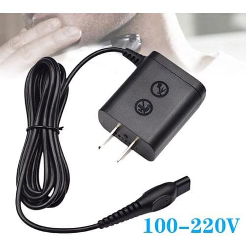 5W Shaver Power Cord Charger Adapter US Plug Trimmer Mens For Philips Electric Norelco Shaver Machine HQ850/HQ912/HQ916/HQ909