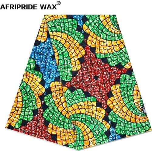 New africa print whole sale batik cotton fabric AFRIPRIDE 100% high quality cotton ankara print for dress curtain A18F0695