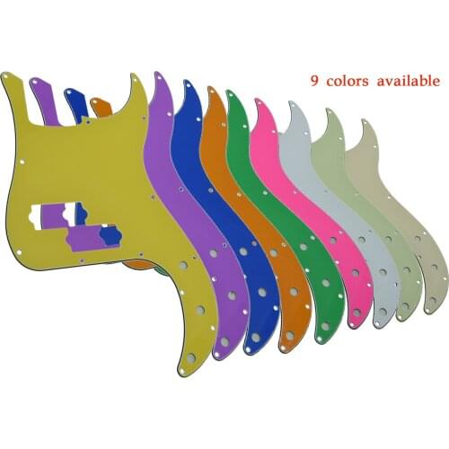KAISH USA Spec Precision Bass P Bass Pickguard Scrach Plate 3 Ply 9 colors