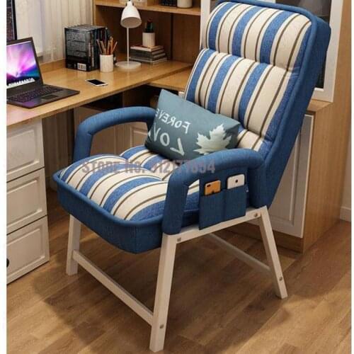 Computer chair home comfortable backrest sofa chair lazy student dormitory gaming desk seat leisure office chair