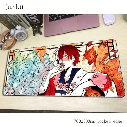 My Hero Academia mouse pad gamer 700x300mm notbook mouse mat large gaming mousepad large Cartoon pad mouse PC desk padmouse