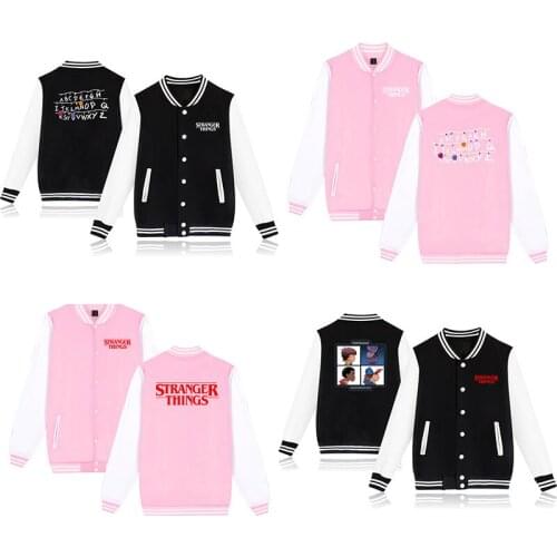 Kids Stranger Things Coat Casual Jacket Outerwear Kids Boys Girls Jacket Sweatshirt Coat Jacket Sportswear Tops for Children