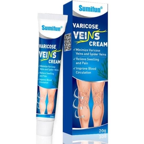 20g Varicose Vein Ointment Effective Treatment Vasculitis Blood Vessel Swelling Spider Pain Relief Cream Skin Care