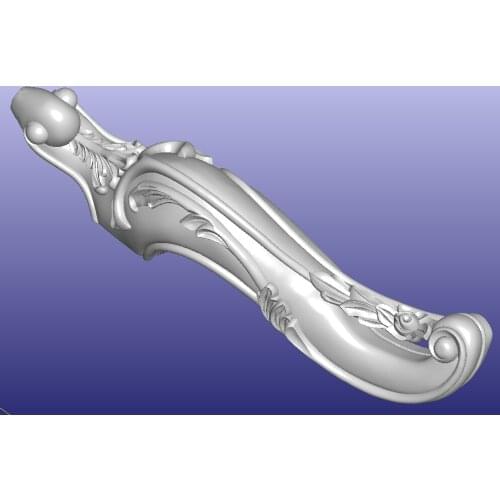 Furniture table desk cabinet chair sofa bed leg 3D model STL format file Artcam 346