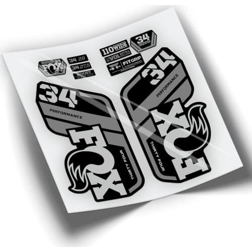 Pegatinas hairpin clip FOX 34 PERFORMANCE 2021WP322 STICKERS