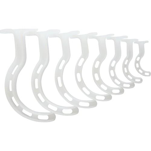 8 Pieces Disposable White Color Coded Airway Tube Gas Guide Tube For Patients