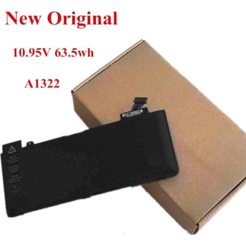 New Original Laptop replacement Li-ion Battery for Apple Apple MacBook Pro 13 A1322 A1278 MC374 MC700 10.95v 63.5wh