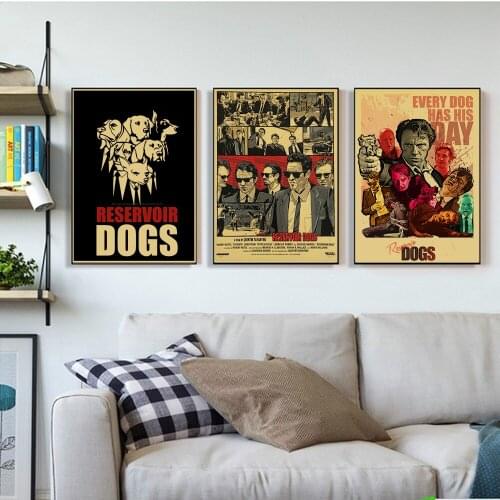 Popular Anime Poster Kraft Paper Sticker DIY Room Bar Decoration Art Wall Painting