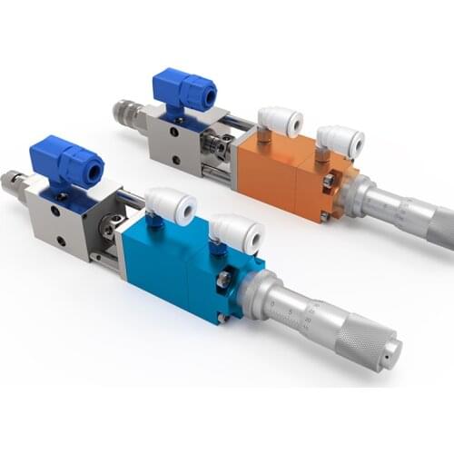 QLH-21B Dispensing valve Thimble type Micrometer filling valve Pressure barrel dispensing valve dispensing machine nozzle