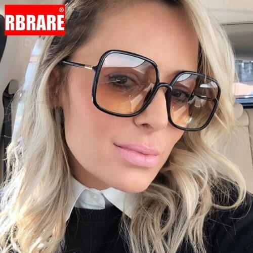RBRARE Square Women Sunglasses Luxury Brand Sunglasses Women 2021 High Quality Vintage Sun Glasses For Women Gafas De Sol Mujer