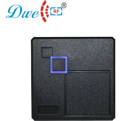 DWE CC RF access control card reader 125khz security card id scanner black plastic chip card reader