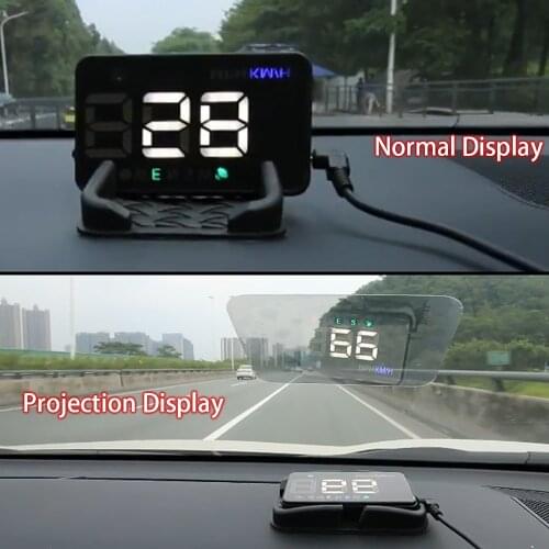OHANEE A5 HUD satellite Newest GPS speedometer car hud head up display KM/h MPH For Car Bike Motorcycle Auto Accessories
