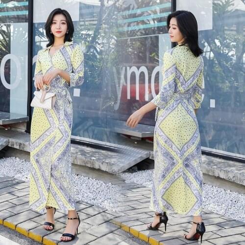 2021 Plus Size Print Summer Dress Evening Long Vintage Dress Party Oversize Short Sleeve Beach Women Dresses Robe Vestido Prom