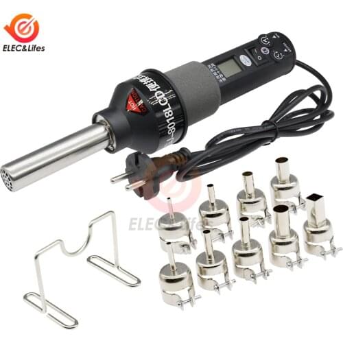 450W 110V/220V Soldering Pen Heat Welding Torch Gun Mini Welding Iron Welding Pen Burner + 9 nozzles For Hot Cutting Tools