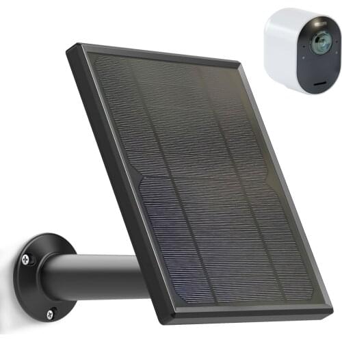 6W 6V Solar Panel Charging for Arlo Ultra/ Ultra 2 /Arlo Pro 3/Pro 4/ Arlo Pro 3 Floodlight