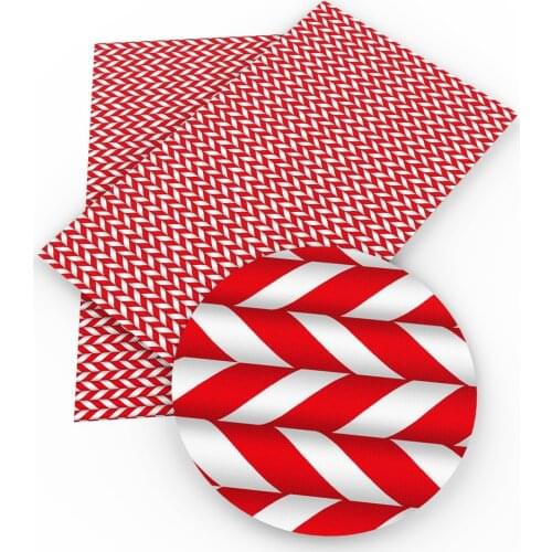 David accessories 30*140cm Christmas Faux Synthetic Leather Fabric for Bows Bags Wallte DIY in Craft,1Yc13299