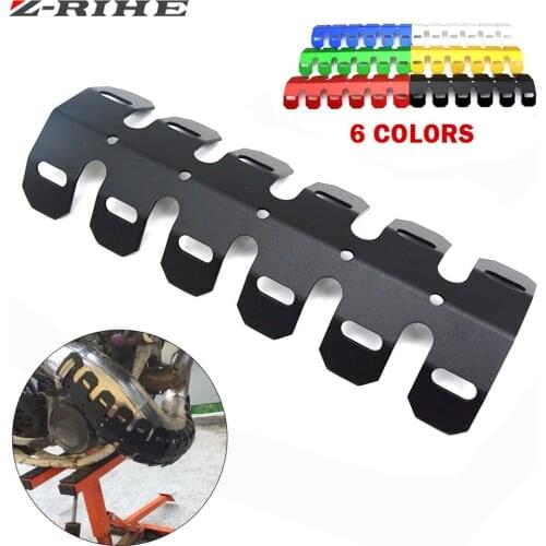 Motorcycle Accessories Exhaust Muffler Pipe Leg Protector Heat Shield Cover For Kawasaki Yamaha Honda BMW Ducati Dirt Moto