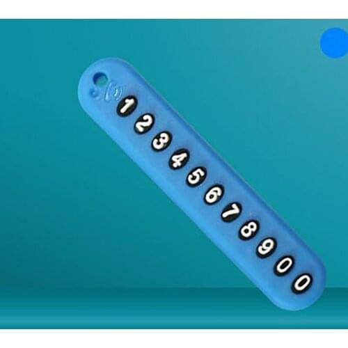 Anti-lost car keychain phone number card key ring for Citroen C-Quatre C-Triomphe Picasso C1 C2 C3 C4 C4L C5 Elysee/DS-series