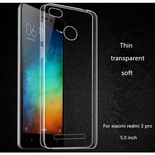 For xiaomi redmi 3 S 3s pro cases,silicone cover, xiomi redmi 3 pro case luxury,redmi 3 pro Ultra Thin Transparent TPU soft case