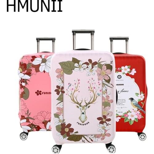 HMUNII New simplicity Travel Suitcase Protection Cover Apply to 18-32 Inch Trolley Case Suitcase Dust Cover Travel Accessories