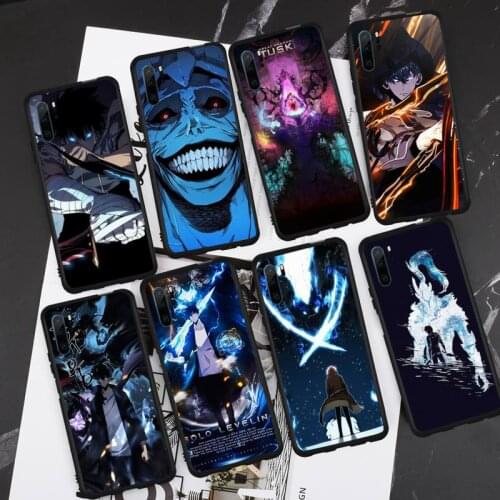 Anime solo leveling Sung Jin woo Phone Case For Huawei honor Mate P 9 10 20 30 40 Pro 10i 7 8 a x Lite nova 5t