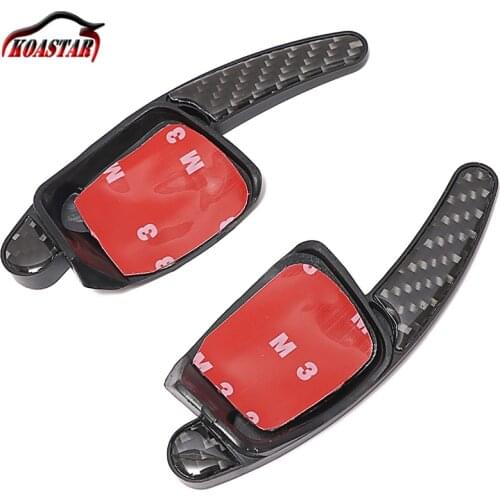 For Golf gti Carbon Fiber pattern Shift Paddle Car Shift Paddle shift extension for MK7/golf7 R