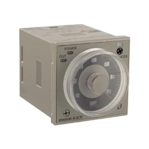 H3CR-A8 AC24-48/DC12-48 H3CR7096H 2NO+2NC | 0.1s-600h | 24-48VAC/12-48VDC H3CR-A Solid State Timer