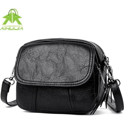 Fashion Designer Small Handbag Pu Leather Women Shoulder Bags Solid Color 2021 New High Quality Female Simplicity Messenger Bag