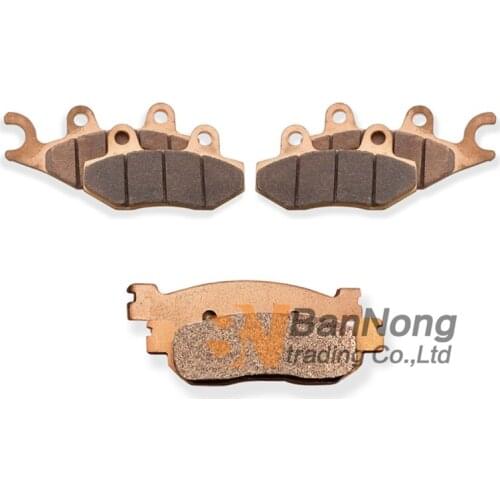 Motorcycle metal sintering brake pads For Benelli 250 BJ250T-8 silver blade