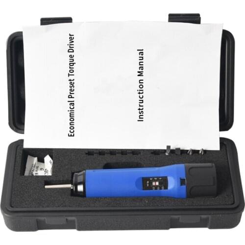 3Nm Torque Screwdriver Set 1/4-Inch Drive 4 Bits Included
