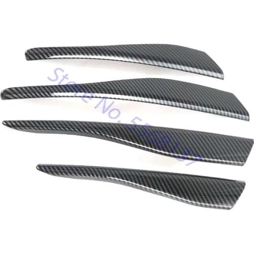 For Volkswagen VW Golf 8 MK8 280TSI Pro 2021 2022 Front Fog Light Lamp Cover Trim Bumper Sticker Chrome Accessories