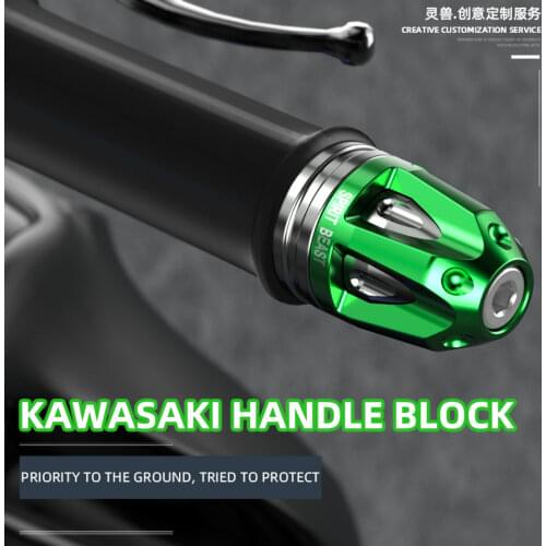 Spirit Beast Motorcycle Grip Bar End Weight Balance for Kawasaki Z125 Z250 Z300 Z400 Z500 Z650 Z750 Z800 Z900 Z1000 VERSYS ER6N