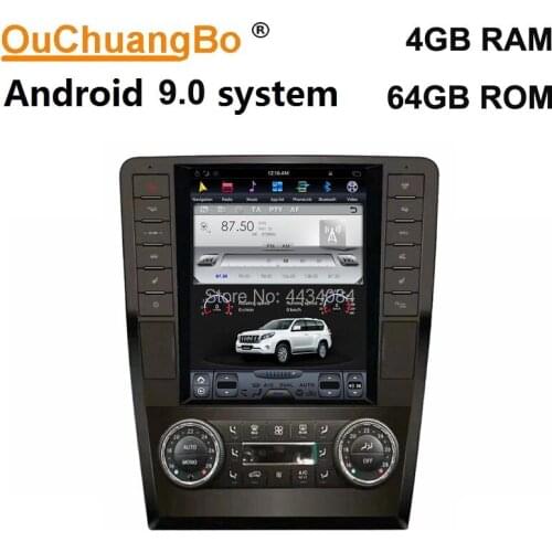 Ouchuangbo 9.7 inch car stereo gps head units for Mercedes Benz ML GL 2005-2012 support 6 core 64GB ROM android 9.0 OS CarPlay