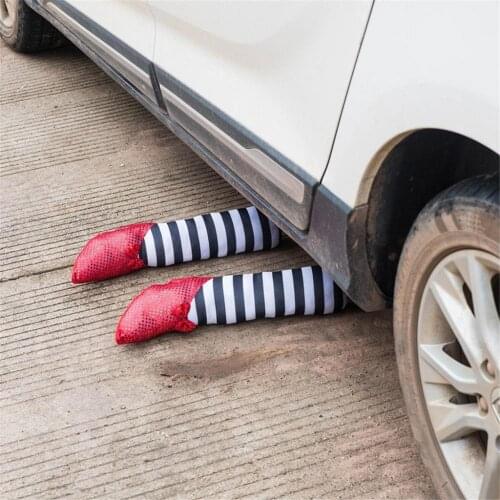 A Pair Witch Legs Ornament Creative Cloth Halloween Horrible Hanging Pendant Party Supplies Decor For Home Bar Party Supplies