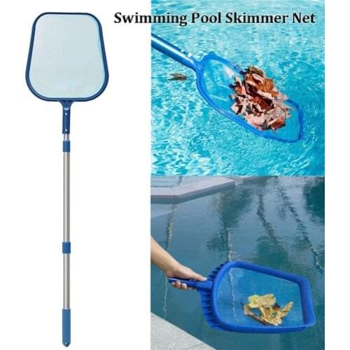 Swimming Pool Net Cleaning Leaf Skimmer Mesh Frame Net For Cleaning Swimming pool With Rod Water Garbage Clean