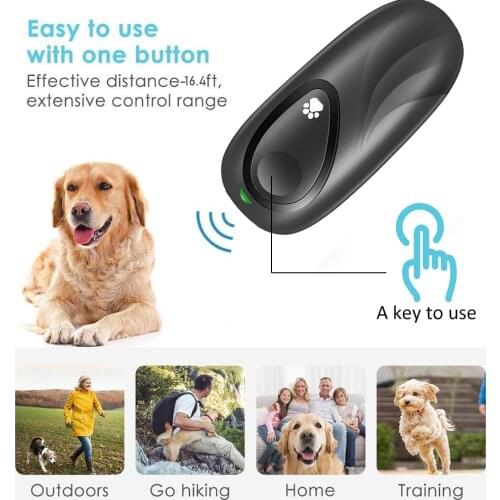 Portable Handheld Ultrasonic Anti Barking Dog Training Regulator for Repellent Simulator Device Anti-bark Stop Repeller