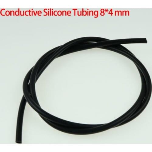 Conductive Silicone Rubber Tube TENS / ESTIM / E-STIM Machine 8mm OD 4mm ID