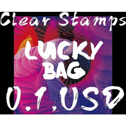 2019-2020 0.1usd lucky bag special offer Transparent Clear stamps Silicone Stamp/Seal DIY scrapbooking/photo clear stamp sheets