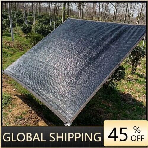 80% Multi-size Black Shading Garden Sunshade Net UV Protection Sun Shade Net Sun Sails for Patio Garden Effective Sun Protection