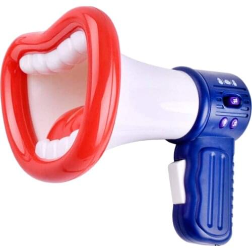 Mini Funny Vocal Toys Voice Changer Loudspeaker Recording Gift Three Sound Effects Variable Sound for Children Kids