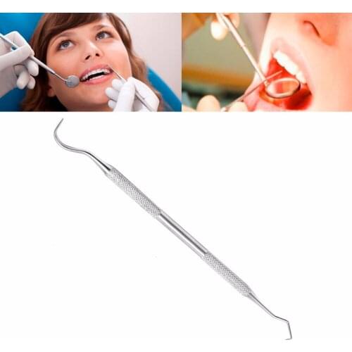 Double Hook Tooth Dental Explorer Probe Materials Dentalist Dentist Tool New Set