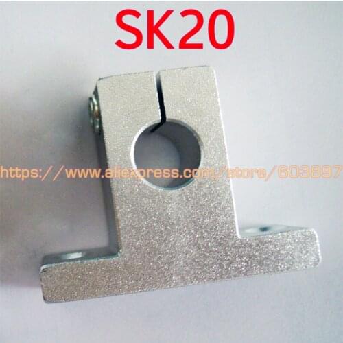20mm SH20A SK20 Linear Rail Shaft Support XYZ Table CNC