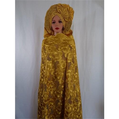 African Dry 100%Cotton Lace Fabric 2021 High Quality Lace Swiss Voile Lace In Switzerland Nigerian Lace Fabrics For Sewing 5Yard