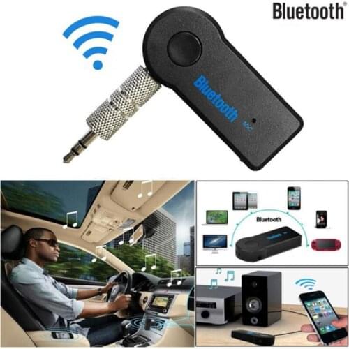 Bluetooth AUX Mini Audio Receiver Bluetooth Transmitter 3.5mm Jack Handsfree Auto Bluetooth Car Kit Music Adapter AUX BlueiPhone