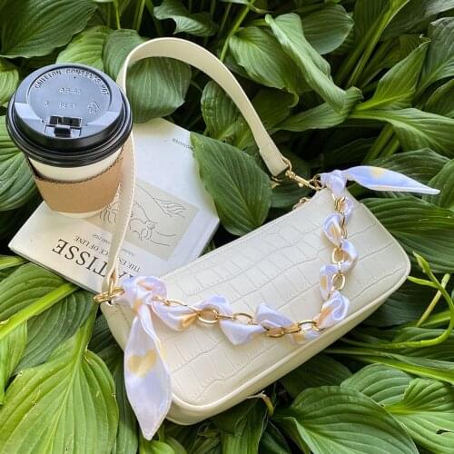 Brand Designer Crocodile Pattern Womens Shoulder Bag Fashion Simple Handbag Small Baguette Crossbody Bag