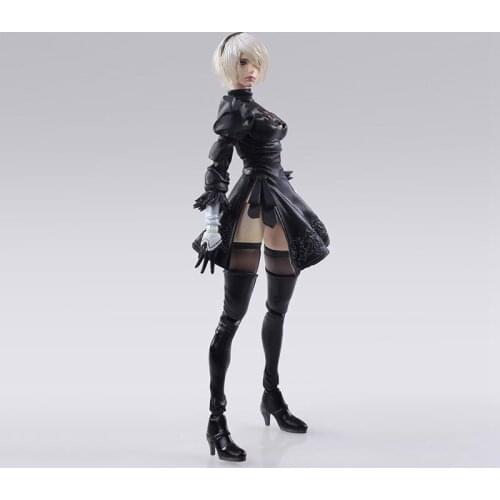 Game NieR Automata YoRHa No. 2 Type B 2B Movable Joint Cartoon Toy Action Figure Model Doll Gift