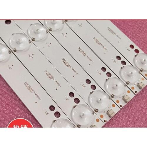 SJ.HZ.D3200801-2835DS-F 1.14.FD320031 32 inch use LCD TV backlight bar 565MM 8LED aluminium 100%new