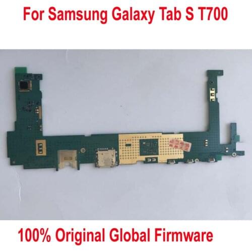 Global Firmware Original Tested Mainboard For Samsung Galaxy Tab S 8.4" T700 motherboard card fee chipsets flex cable Circuits