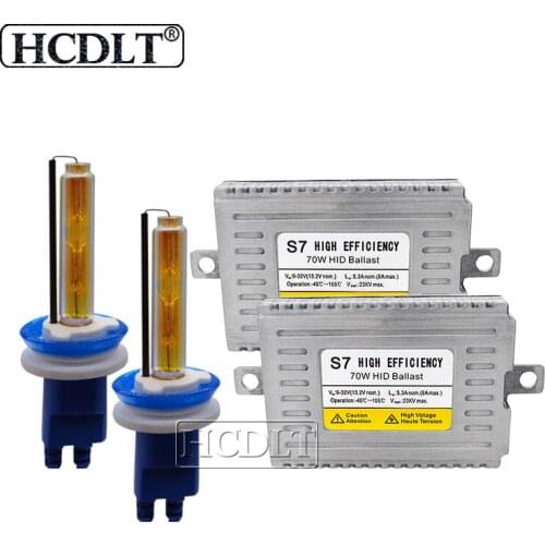HCDLT AC 70W Ballast Kit Xenon H1 H3 H7 H11 HB3 HB4 D2H 12V 24V Car Bulb For Truck Light DLT Fast Bright Digital Ignition Block